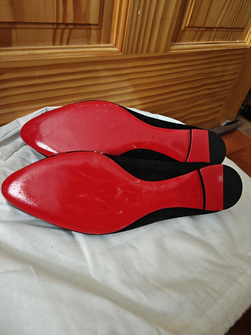 Christian Louboutin Love Strassy Flat - Picture 4 of 6